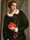Tamara De Lempicka Donna in abito nero 1923